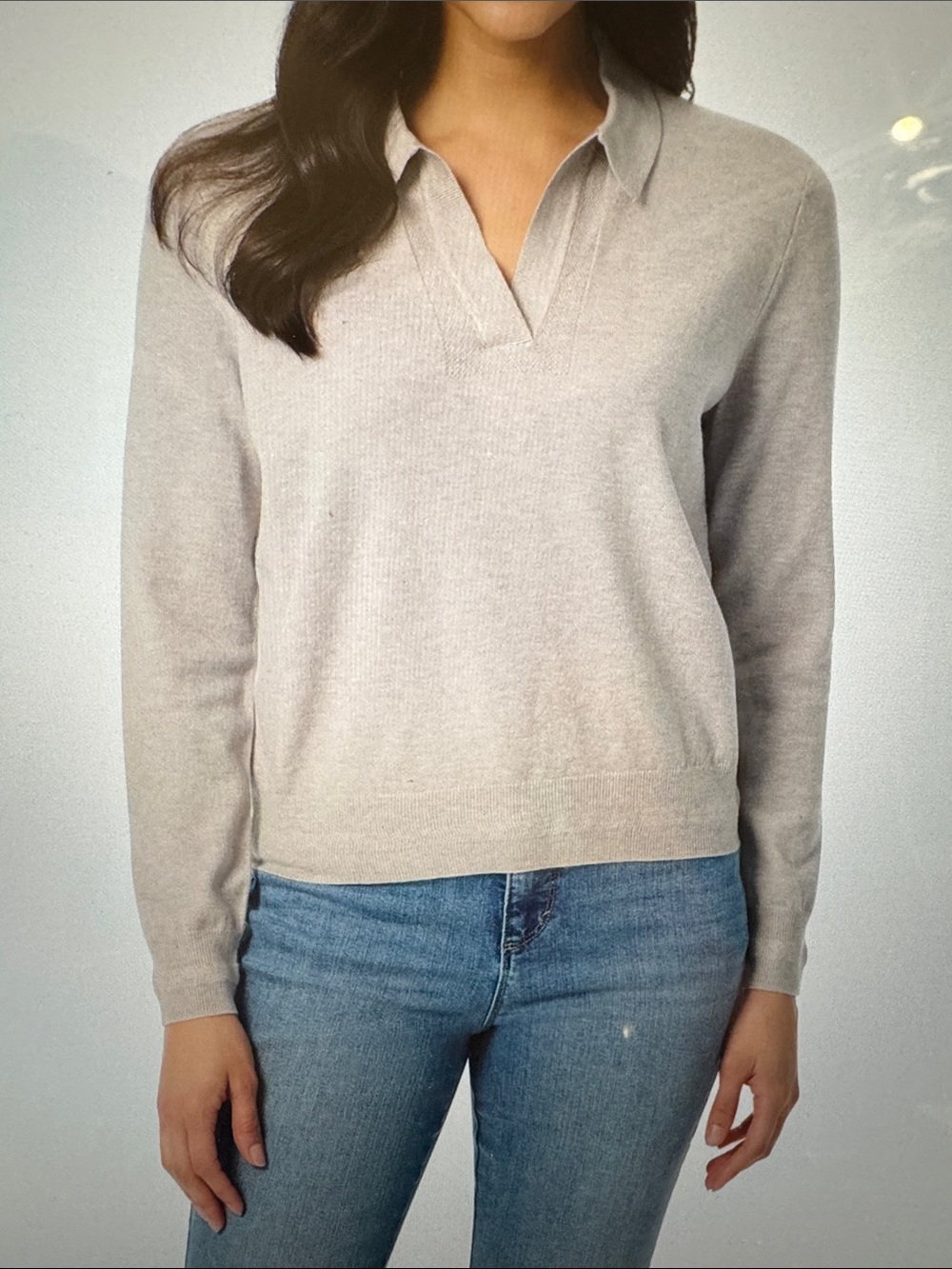 Gloria Vanderbilt Polo Sweater